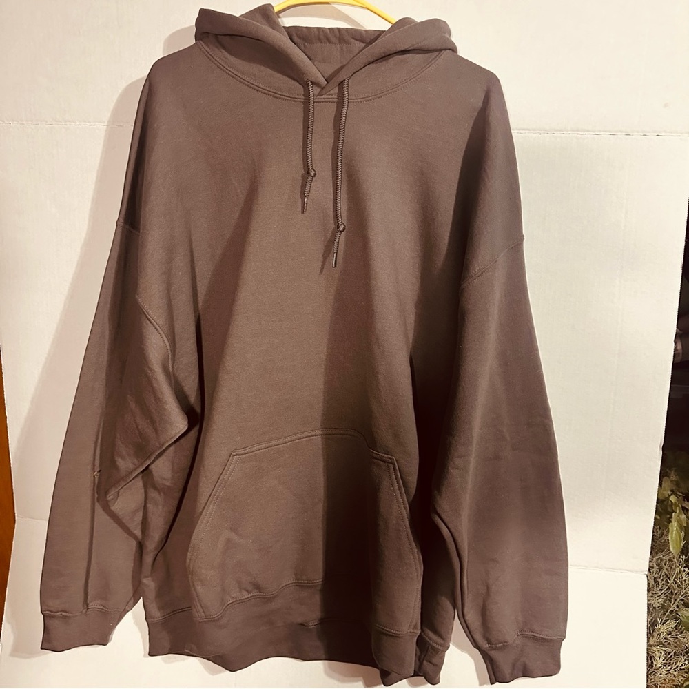 Gildan Chocolate Brown Hoodie